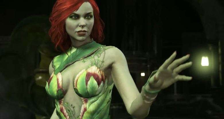 Injustice 2 Poison Ivy Trailer Reveals A Killer Plant With Huge Teeth